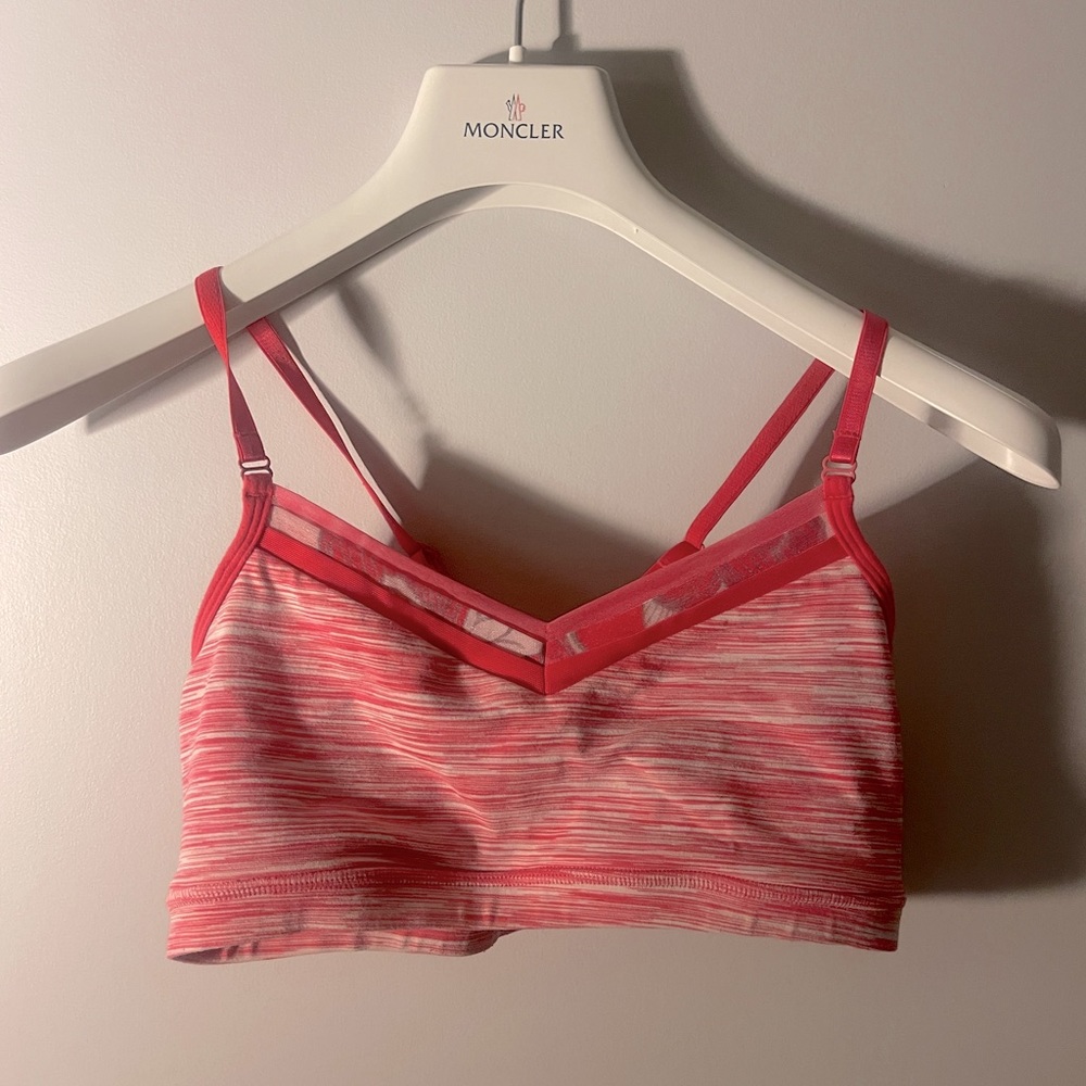 Lululemon Mesh Criss Over Sports Bra